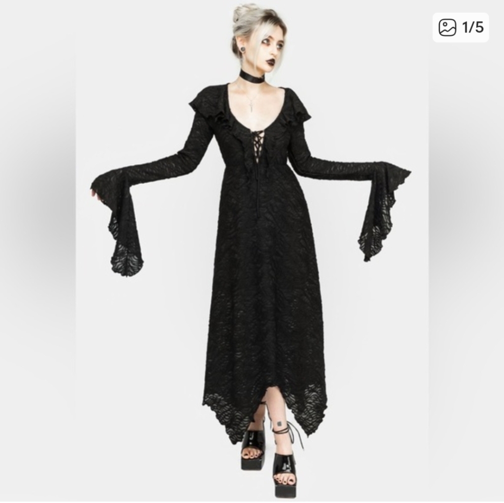 Disturbia Black Jessup Wicked Witch Dress